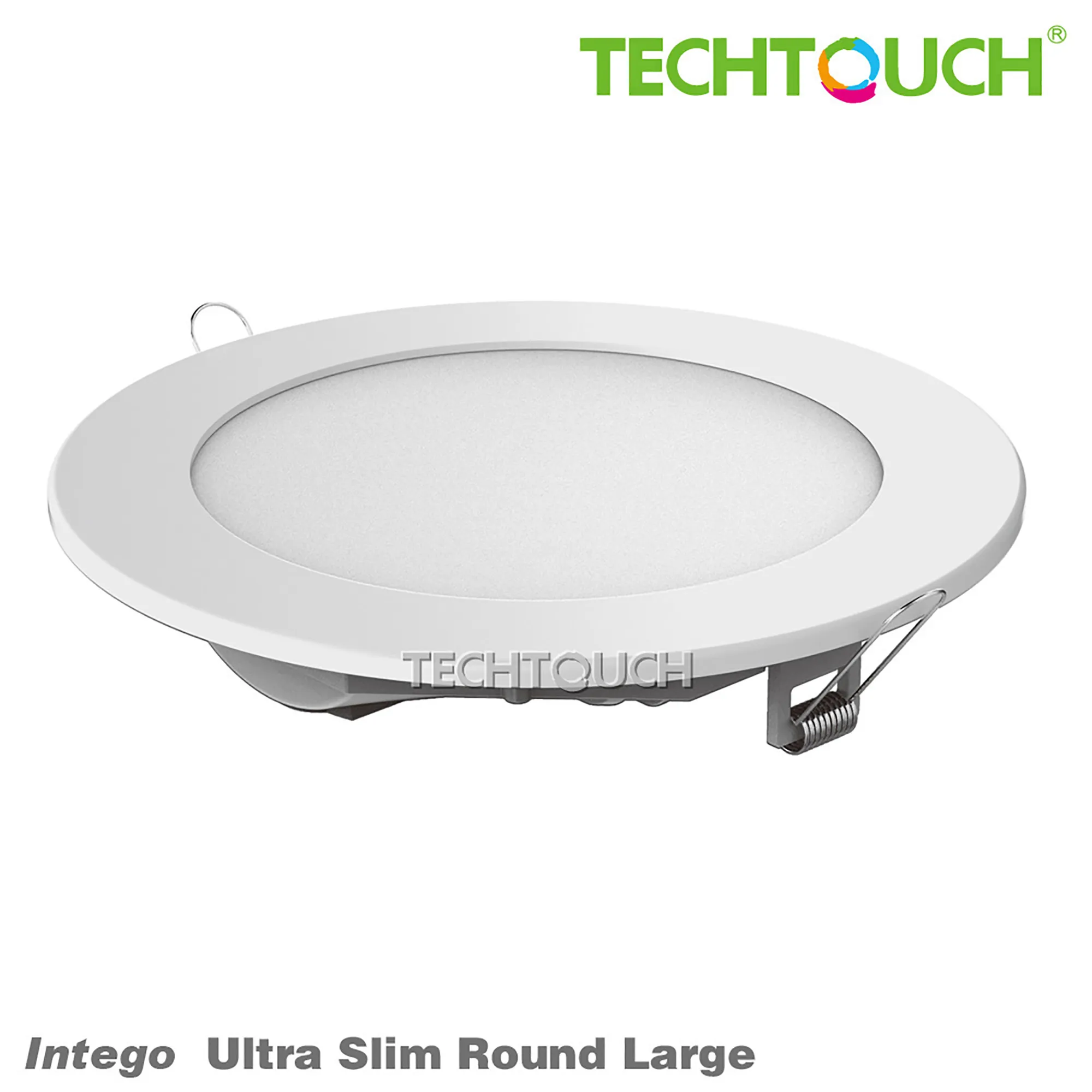 Intego Ultra-slim Recessed Ceiling Luminaires Techtouch Round Recess Ceiling